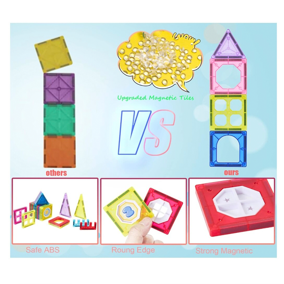 Set construcție magnetică – 34 piese - imagine 10