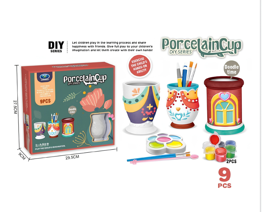 Set Pictura Ceramica, 9 piese - imagine 2