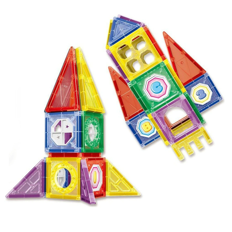 Set construcție magnetică – 34 piese - imagine 5