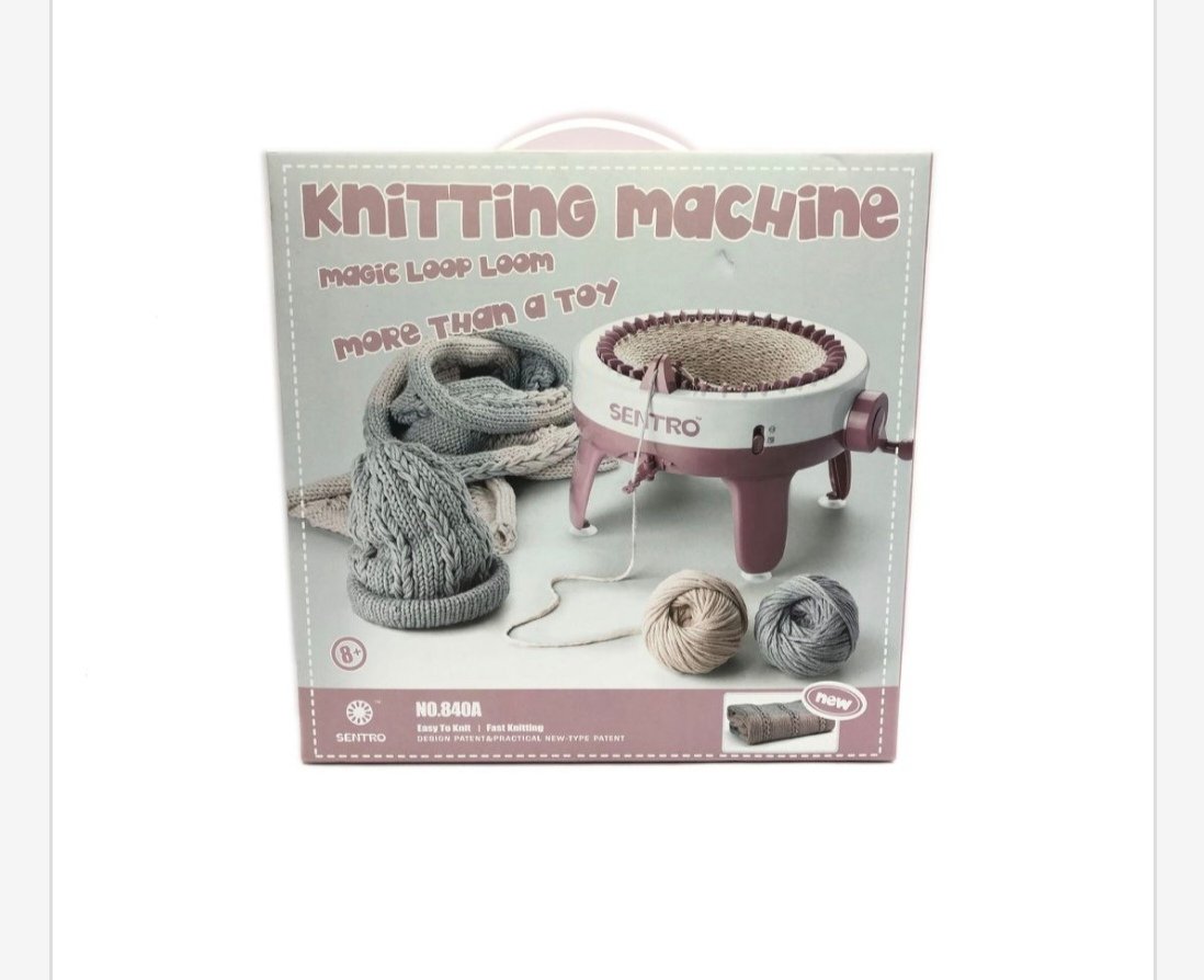 Masina de tricotat, Sentro, 40 ace - 2 moduri de lucru - imagine 5
