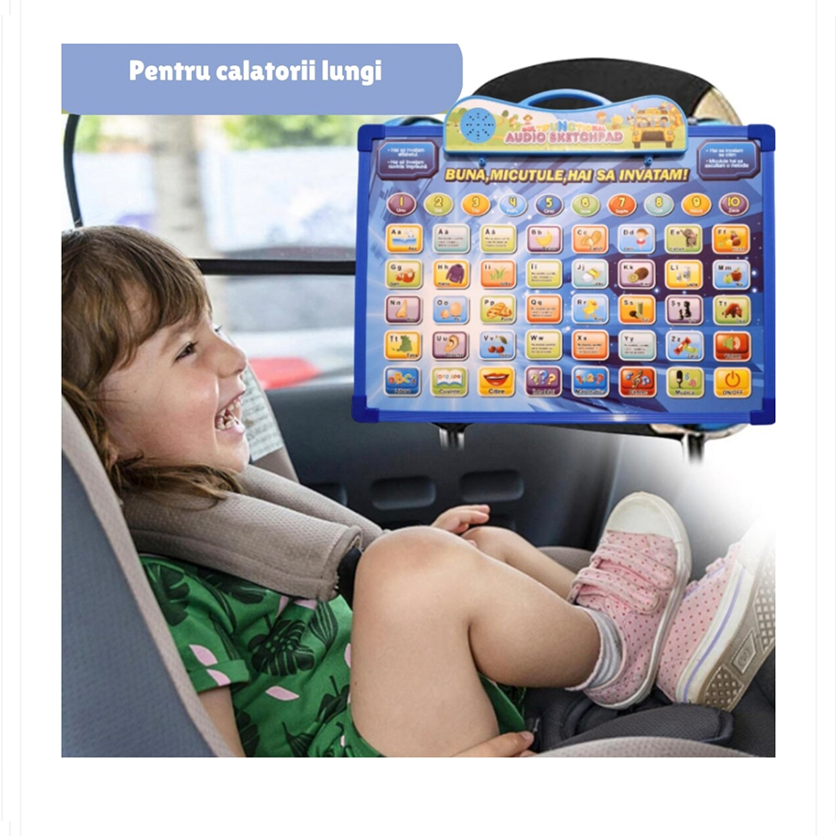Tabletă educativă interactivă – litere, numere și desen - imagine 2