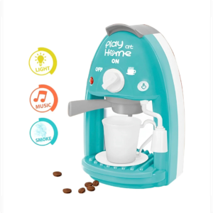 Espressor de jucărie pentru copii cu apă, sunete și lumini